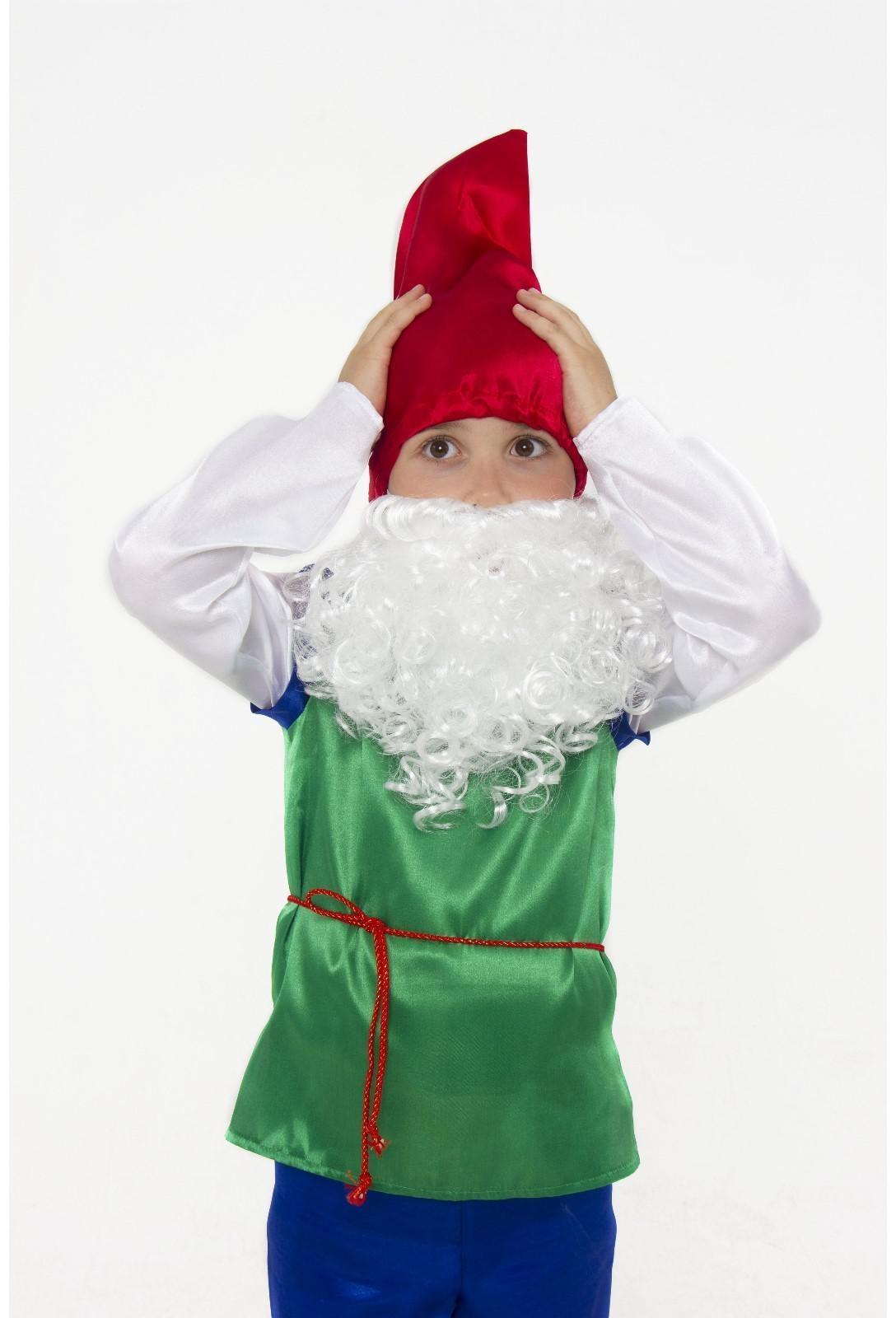 Карнавальный костюм «Гном», текстиль, размер 28, рост 110 см