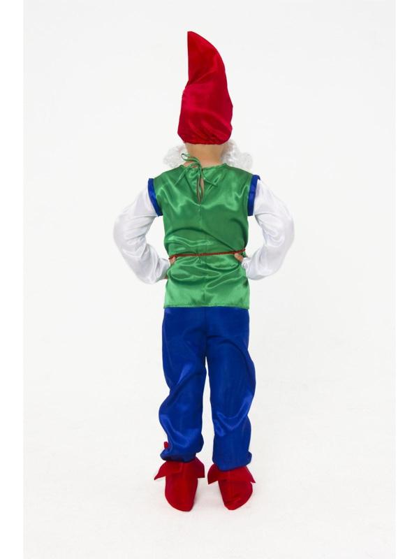 Карнавальный костюм «Гном», текстиль, размер 28, рост 110 см