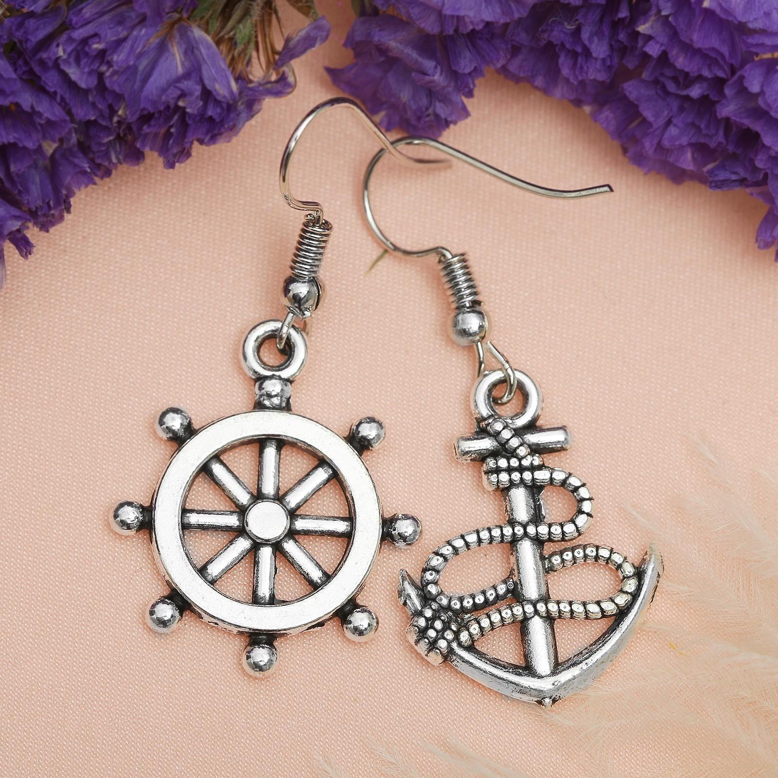 Серьги металл 