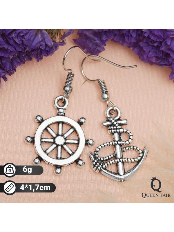 Серьги металл 