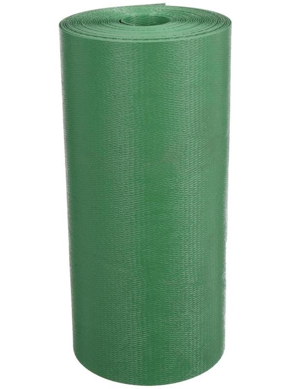 Лента бордюрная, 0.3 × 10 м, толщина 1.2 мм, пластиковая, зелёная, Greengo