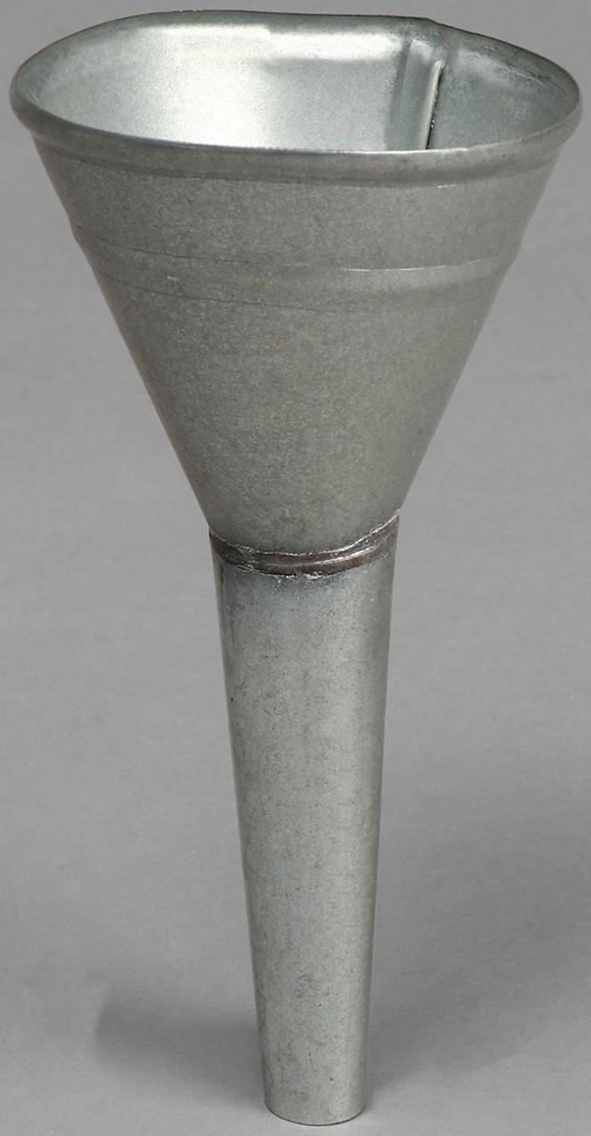 Воронка, d = 9.5 см, для бензоинструмента и триммеров, малая, металл