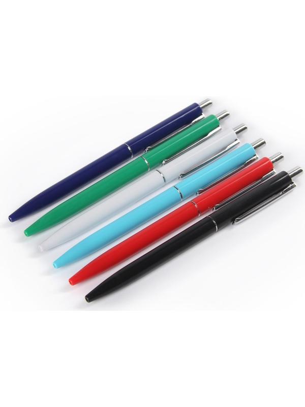 Ручка шариковая, автоматическая Vinson ZERO 0.7 мм, стержень масляный синий, корпус МИКС