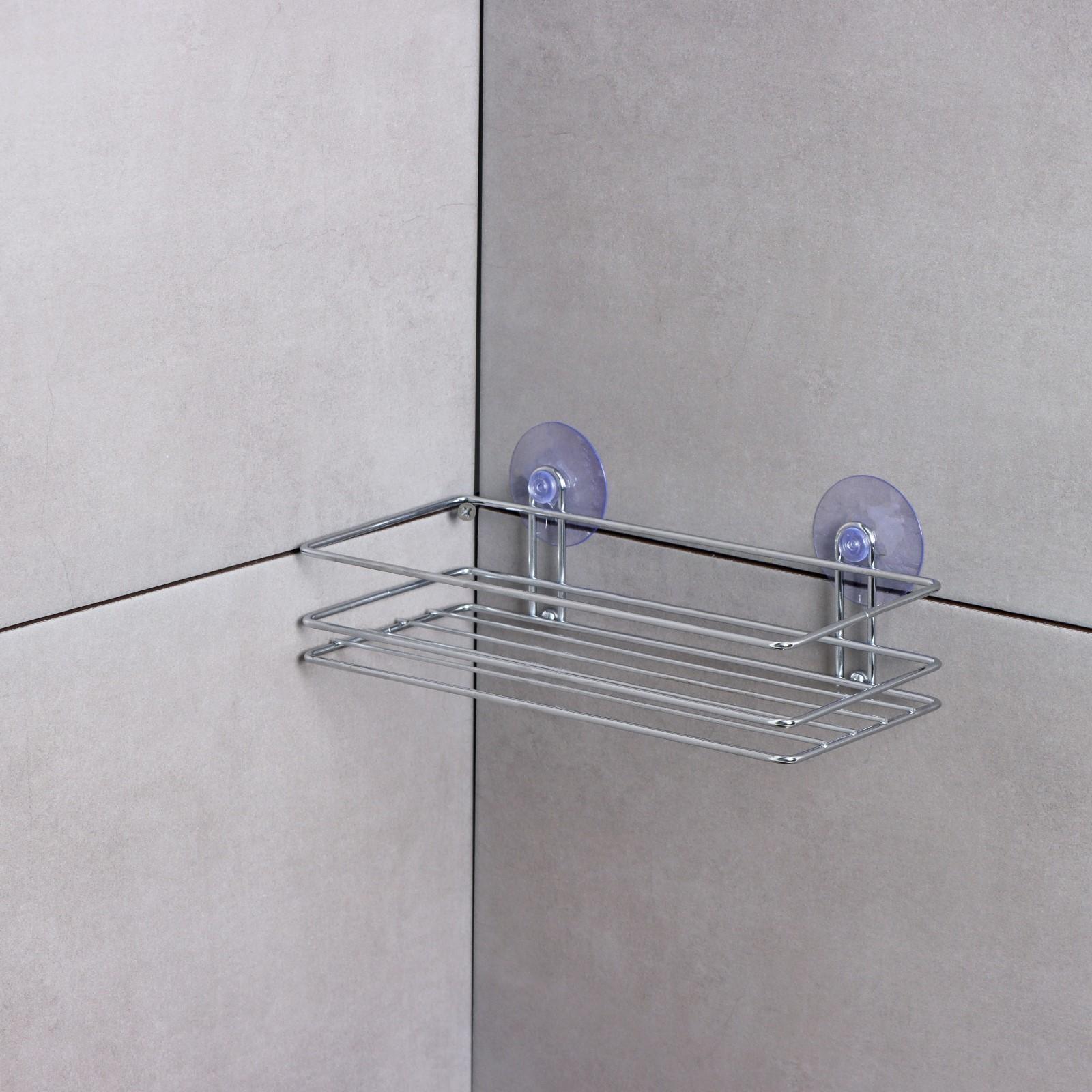 Полка на вакуумных присосках Доляна, 25×11×7 см