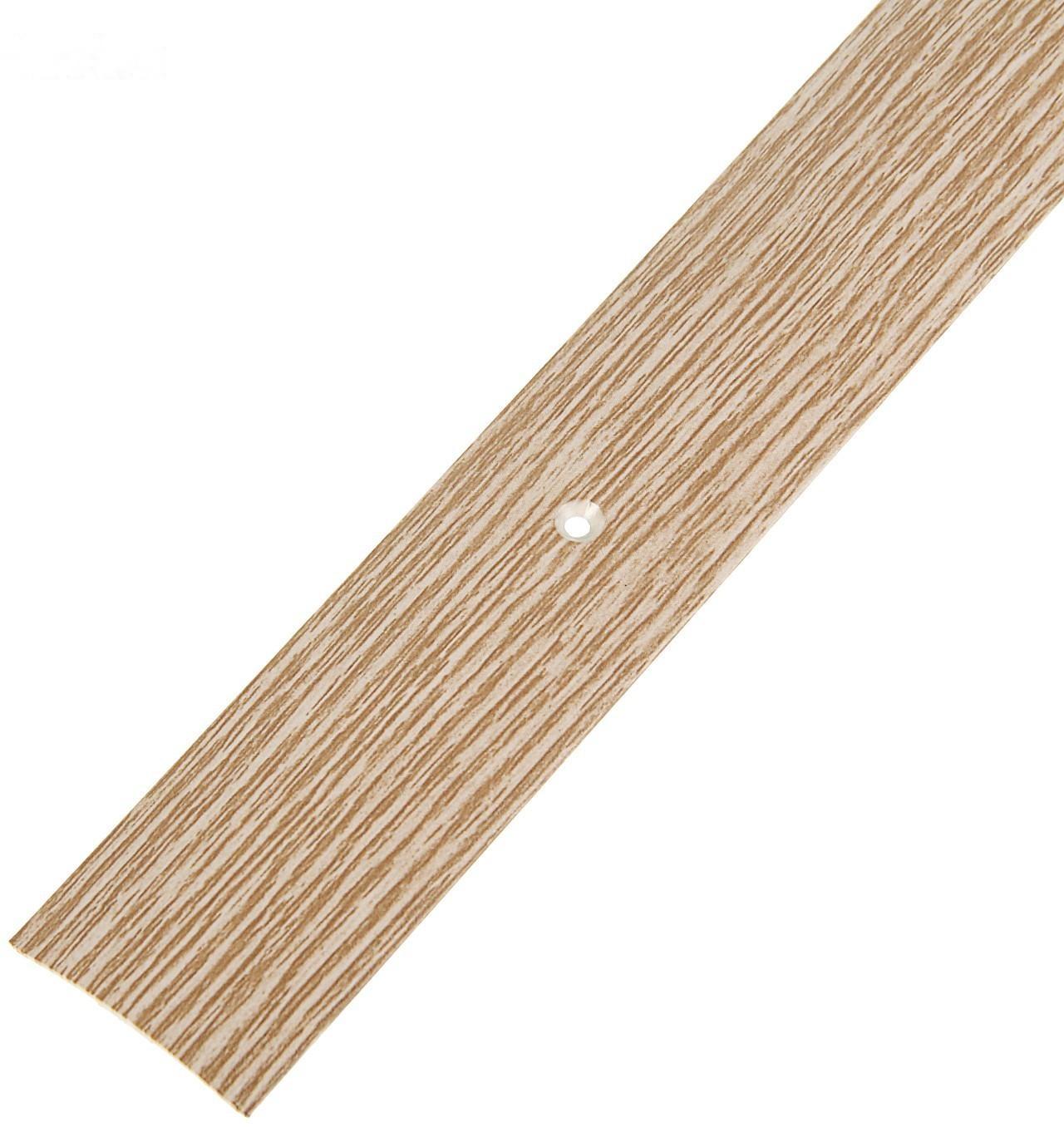 Порог одноуровневый, дуб беленный, 40*900 мм