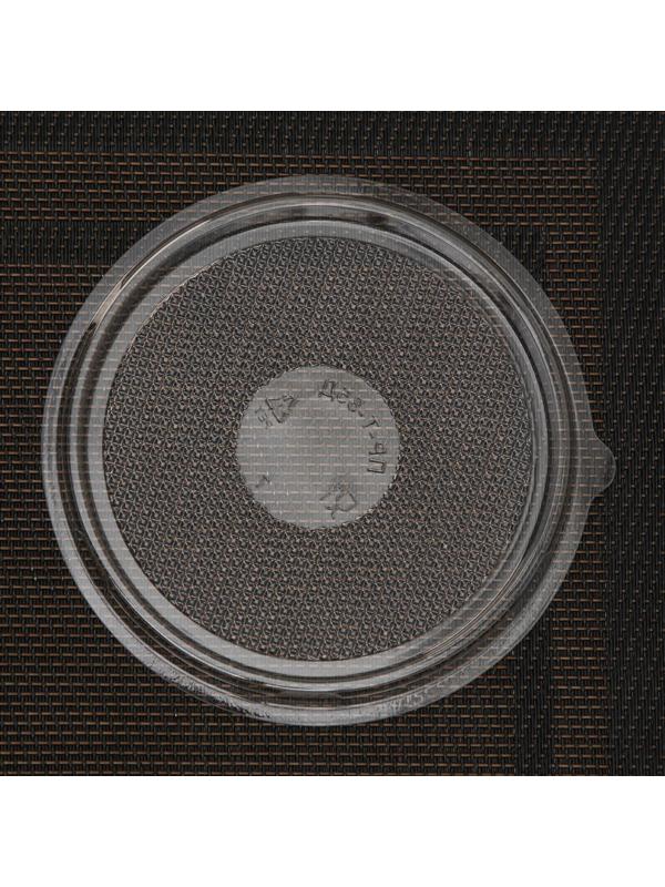 Контейнер одноразовый ПР-Т-85Д, круглый, крышка, d=11 см, цвет прозрачный