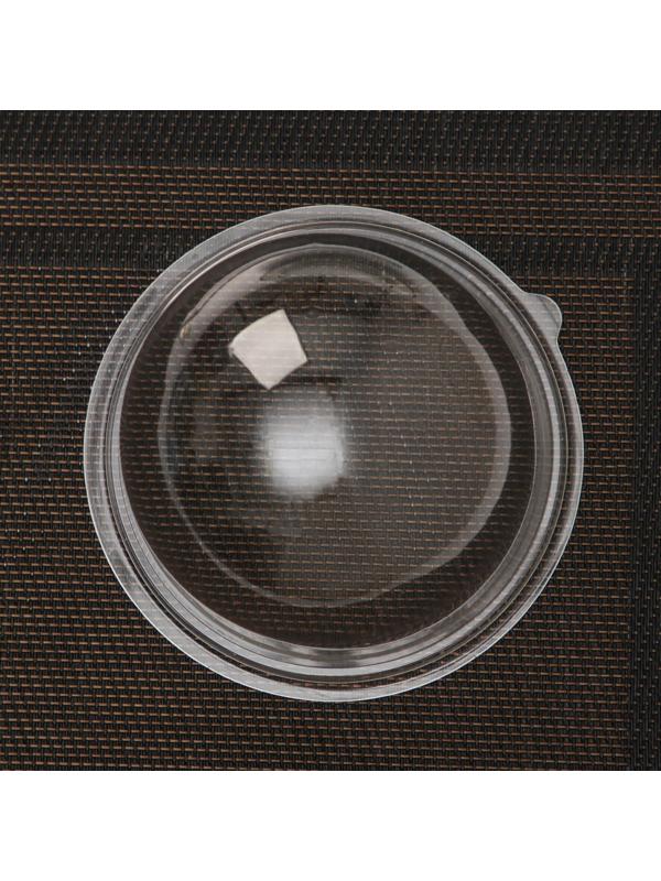 Крышка одноразовая к контейнеру ПР-Т-85К, круглая, прозрачная, 11×8,2 см, 390 шт/уп