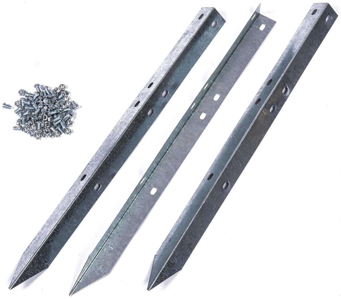 Грядка оцинкованная, 585 × 100 × 30 см, Greengo