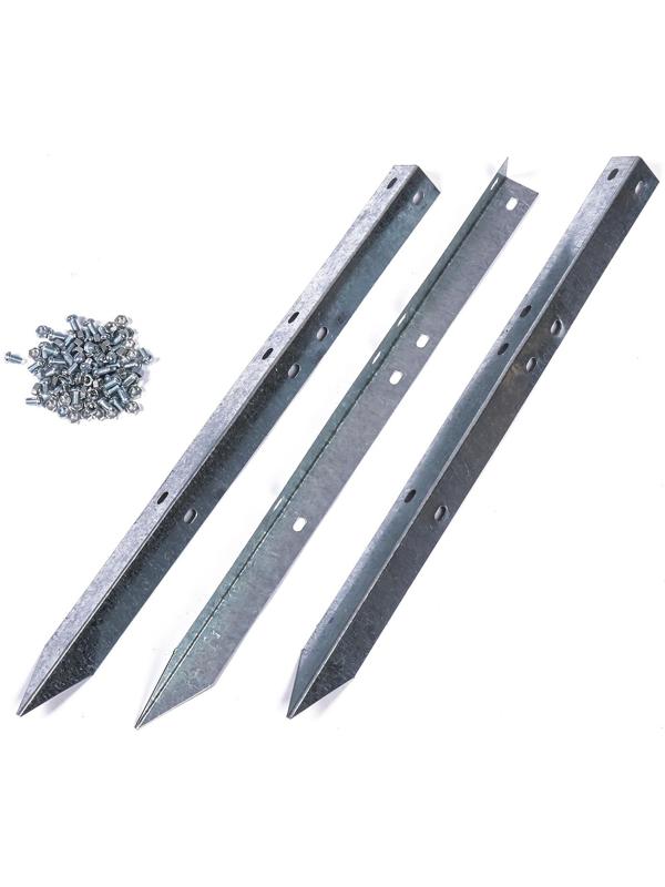 Грядка оцинкованная, 585 × 100 × 30 см, Greengo