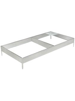 Грядка оцинкованная, 295 × 100 × 15 см, Greengo