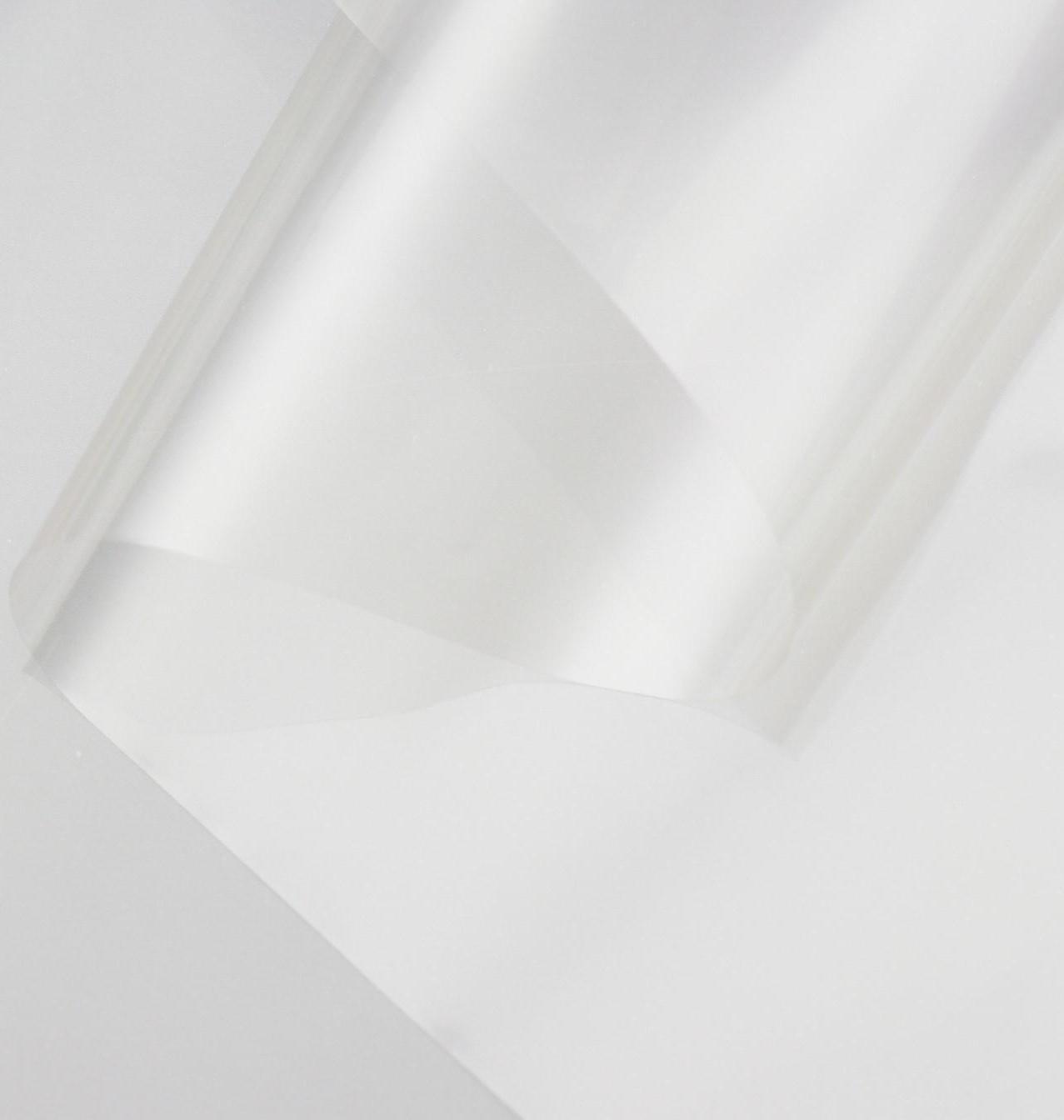 Плёнка для цветов прозрачная 0,7 х 15 м, 400 г, 40 мкм