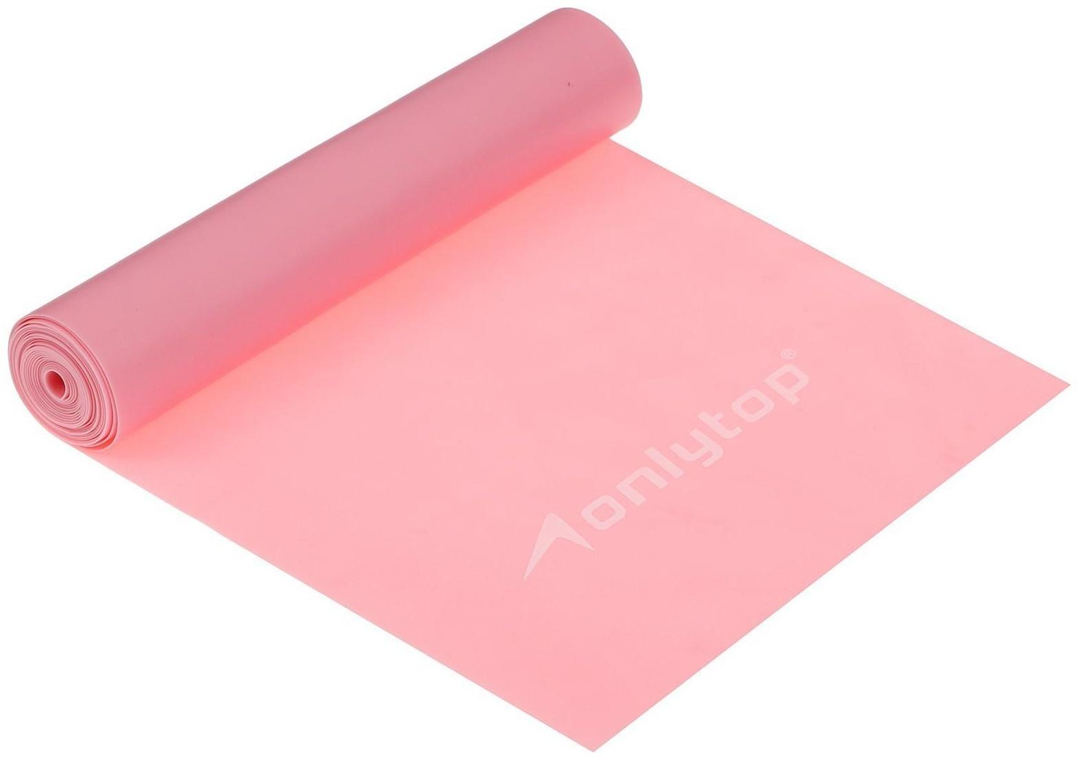 Эспандер ленточный для фитнеса, 150 х 15 х 0,04 см, нагрузка 10 кг, цвета МИКС