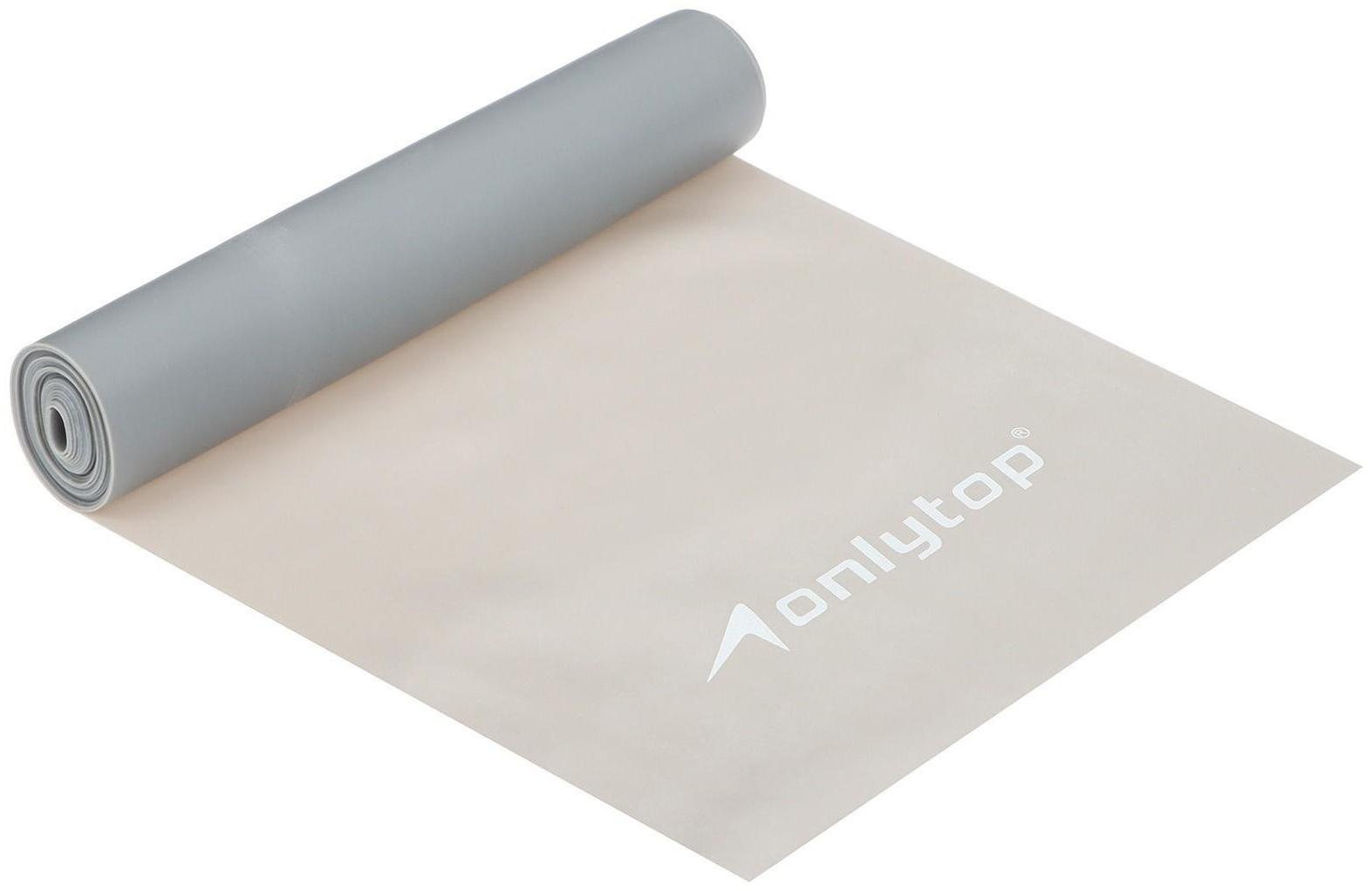 Эспандер ленточный для фитнеса, 150 х 15 х 0,04 см, нагрузка 10 кг, цвета МИКС