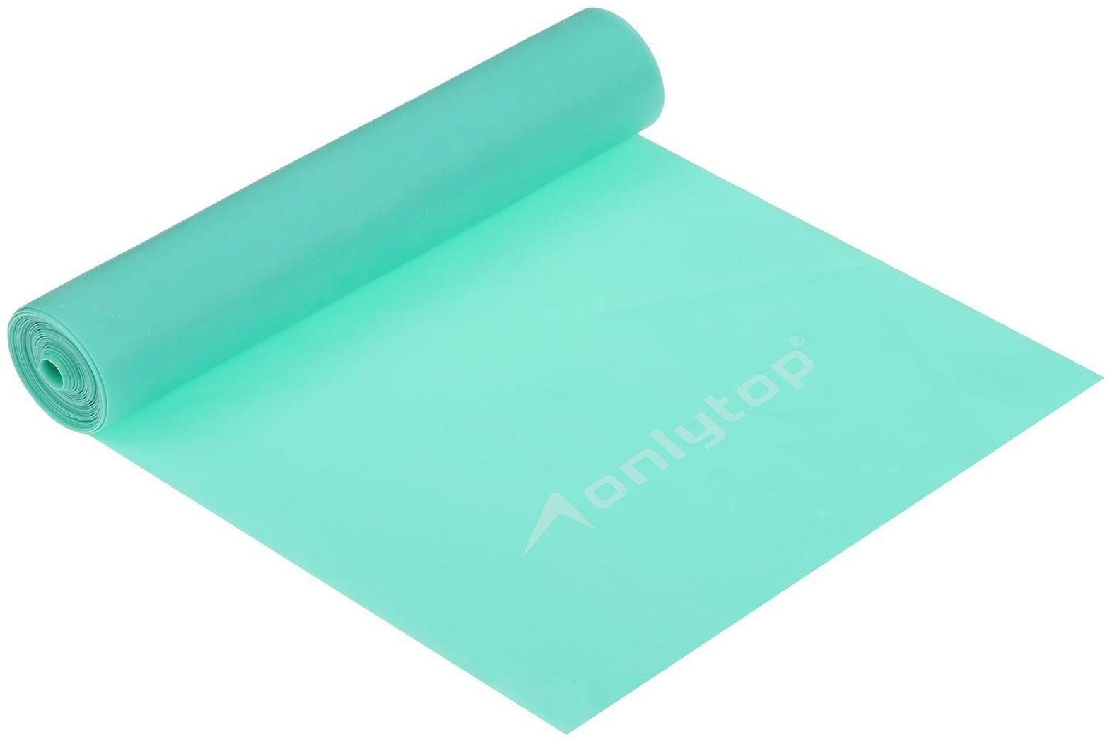 Эспандер ленточный для фитнеса, 150 х 15 х 0,04 см, нагрузка 10 кг, цвета МИКС