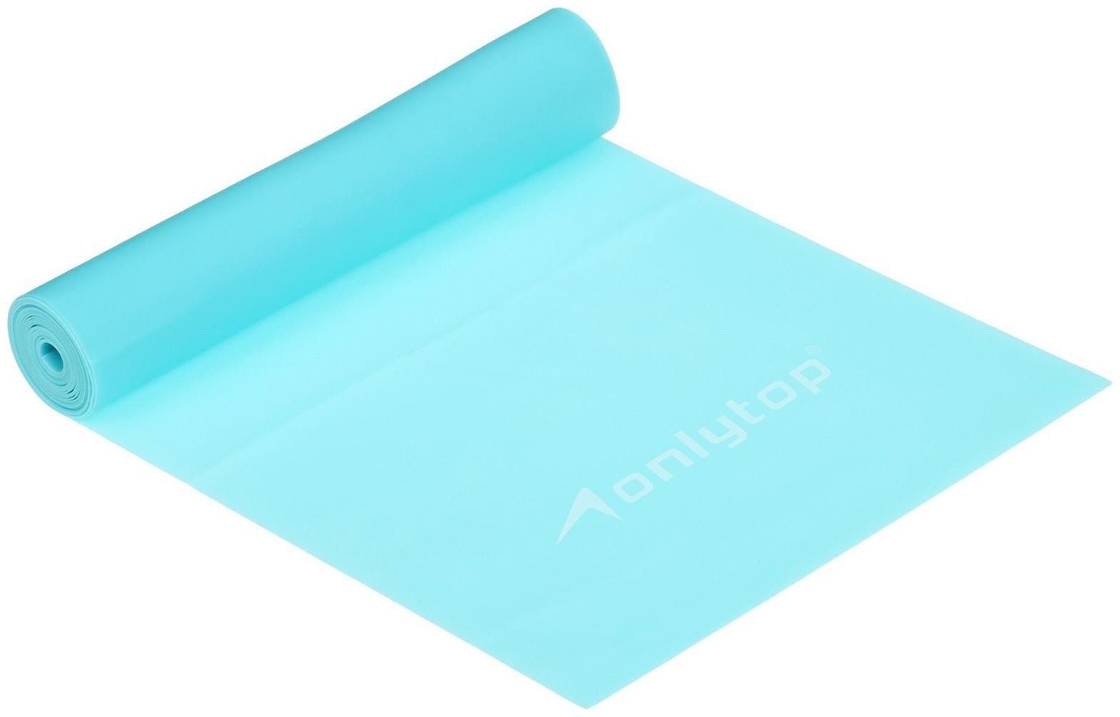 Эспандер ленточный для фитнеса, 150 х 15 х 0,04 см, нагрузка 10 кг, цвета МИКС