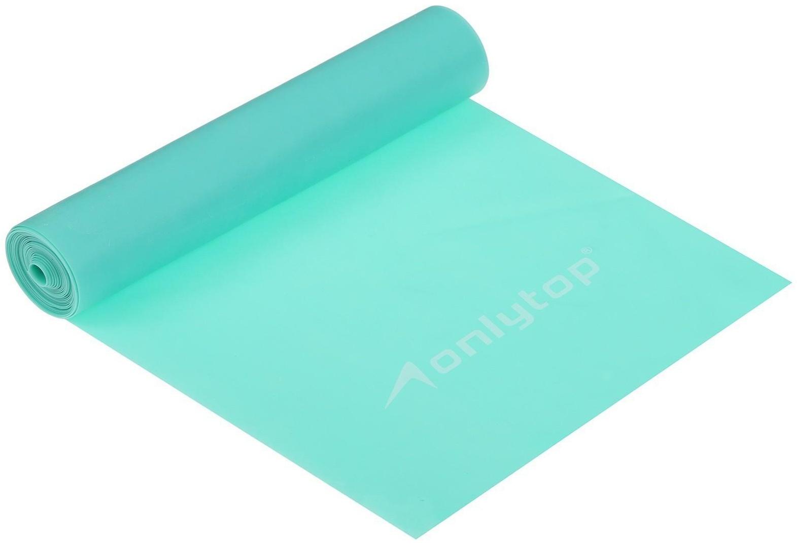 Эспандер ленточный для фитнеса, 150 х 15 х 0,04 см, нагрузка 10 кг, цвета МИКС