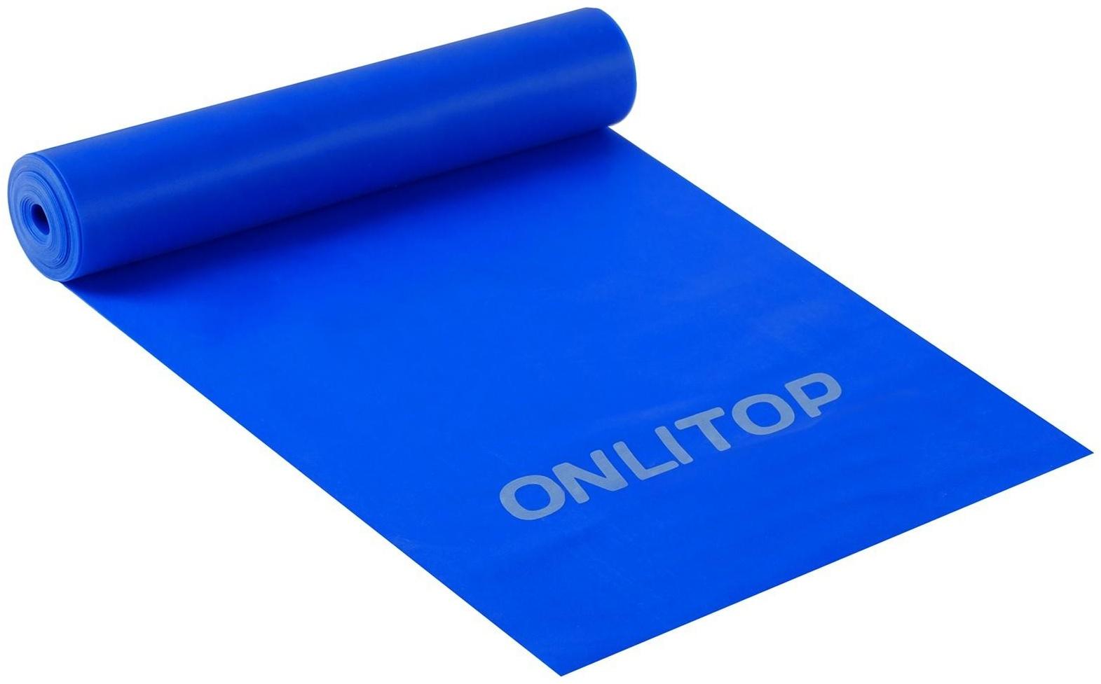 Эспандер ленточный для фитнеса, 150 х 15 х 0,04 см, нагрузка 10 кг, цвета МИКС