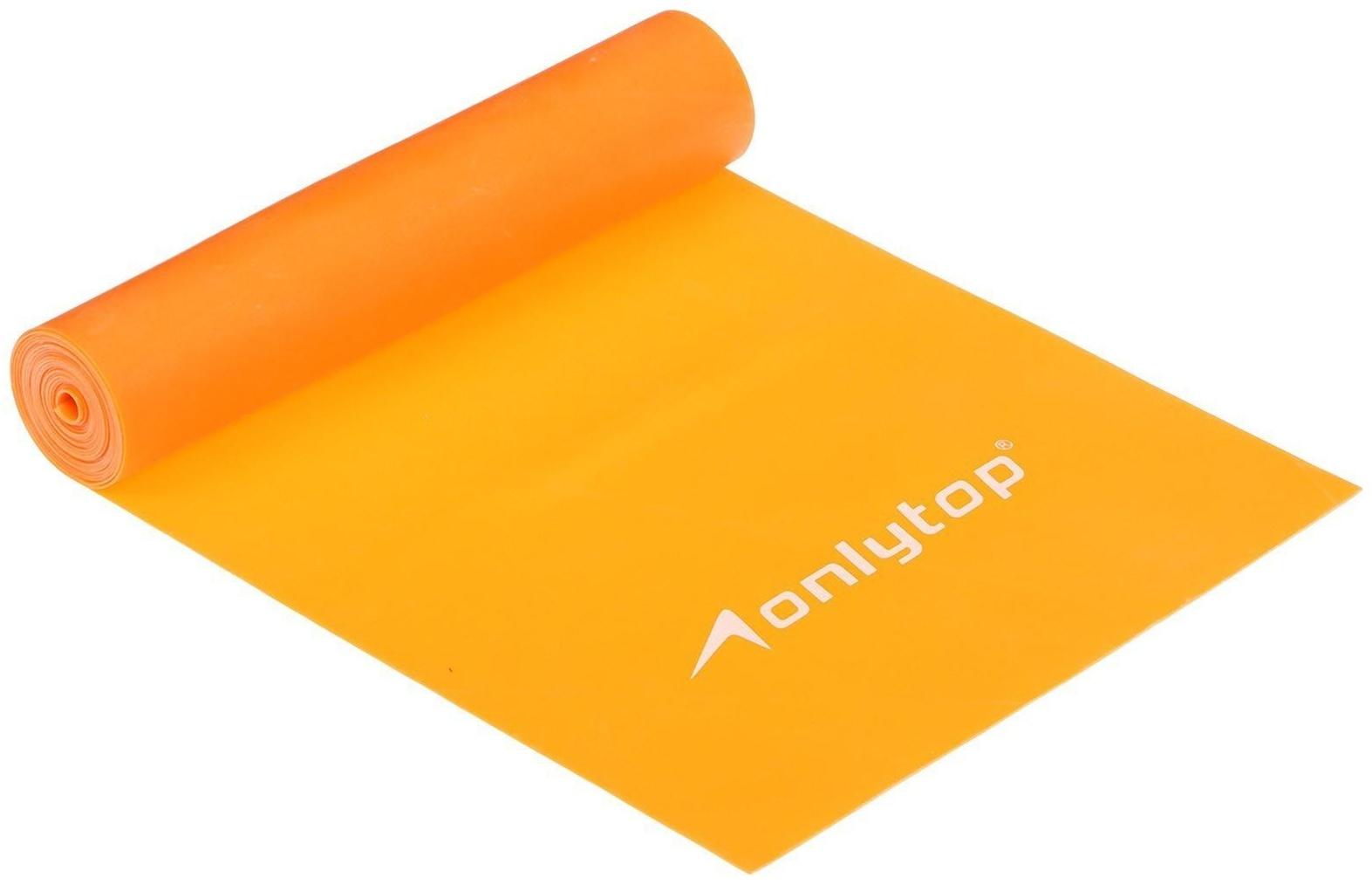 Эспандер ленточный для фитнеса, 150 х 15 х 0,04 см, нагрузка 10 кг, цвета МИКС