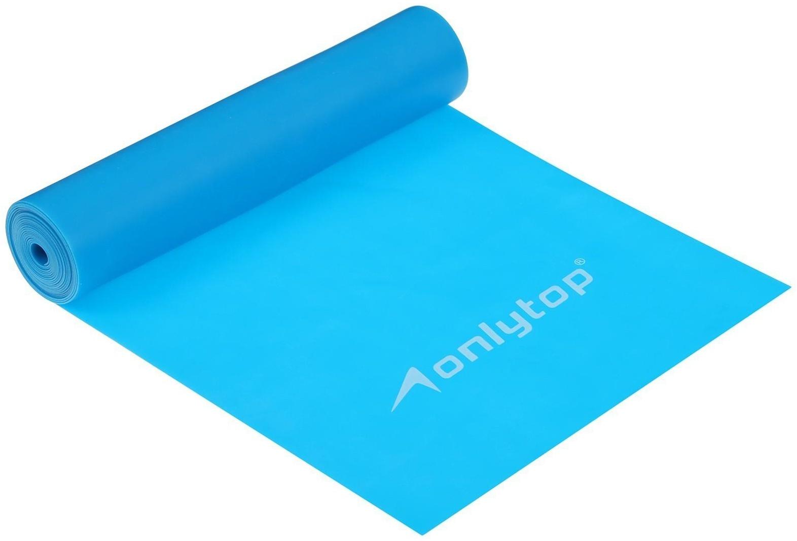 Эспандер ленточный для фитнеса, 150 х 15 х 0,04 см, нагрузка 10 кг, цвета МИКС