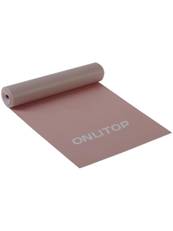 Эспандер ленточный для фитнеса, 150 х 15 х 0,04 см, нагрузка 10 кг, цвета МИКС