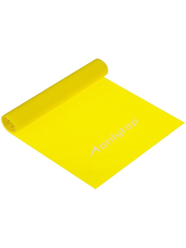 Эспандер ленточный для фитнеса, 150 х 15 х 0,04 см, нагрузка 10 кг, цвета МИКС