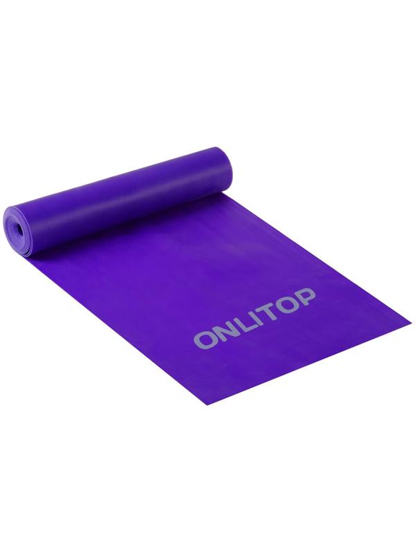 Эспандер ленточный для фитнеса, 150 х 15 х 0,04 см, нагрузка 10 кг, цвета МИКС