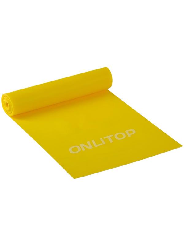 Эспандер ленточный для фитнеса, 150 х 15 х 0,04 см, нагрузка 10 кг, цвета МИКС