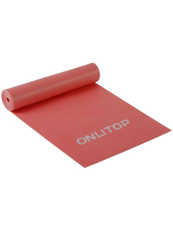 Эспандер ленточный для фитнеса, 150 х 15 х 0,04 см, нагрузка 10 кг, цвета МИКС