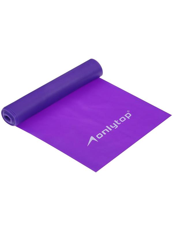 Эспандер ленточный для фитнеса, 150 х 15 х 0,04 см, нагрузка 10 кг, цвета МИКС