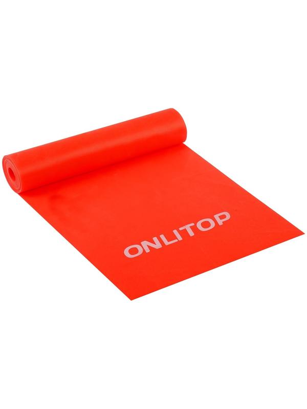 Эспандер ленточный для фитнеса, 150 х 15 х 0,04 см, нагрузка 10 кг, цвета МИКС