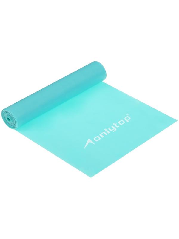 Эспандер ленточный для фитнеса, 150 х 15 х 0,04 см, нагрузка 10 кг, цвета МИКС