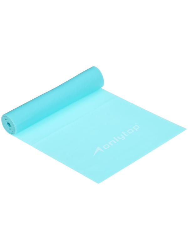 Эспандер ленточный для фитнеса, 150 х 15 х 0,04 см, нагрузка 10 кг, цвета МИКС