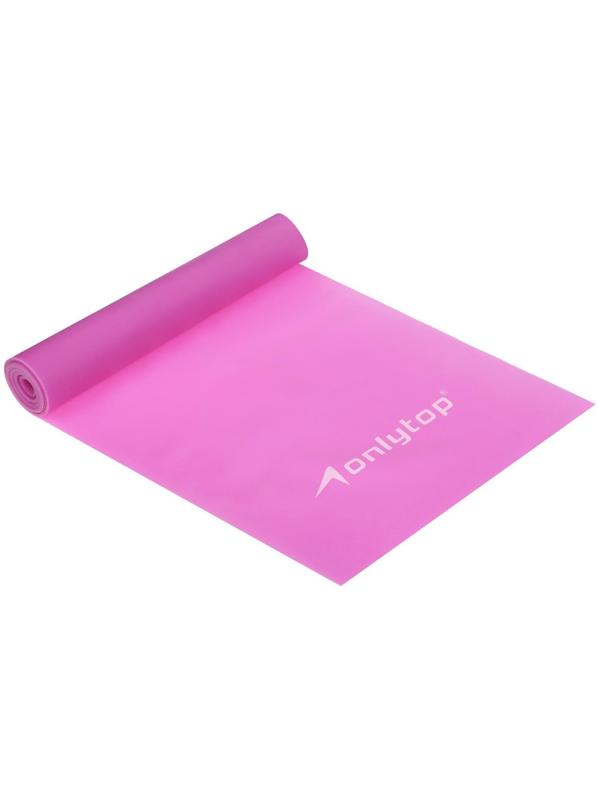 Эспандер ленточный для фитнеса, 150 х 15 х 0,04 см, нагрузка 10 кг, цвета МИКС