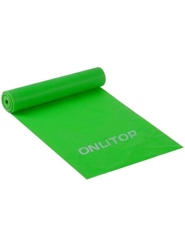 Эспандер ленточный для фитнеса, 150 х 15 х 0,04 см, нагрузка 10 кг, цвета МИКС