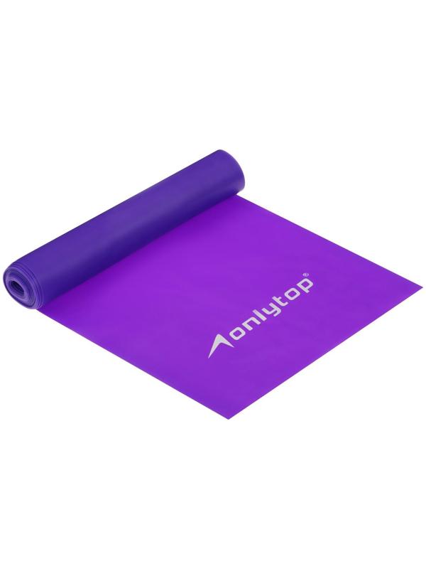 Эспандер ленточный для фитнеса, 150 х 15 х 0,04 см, нагрузка 10 кг, цвета МИКС