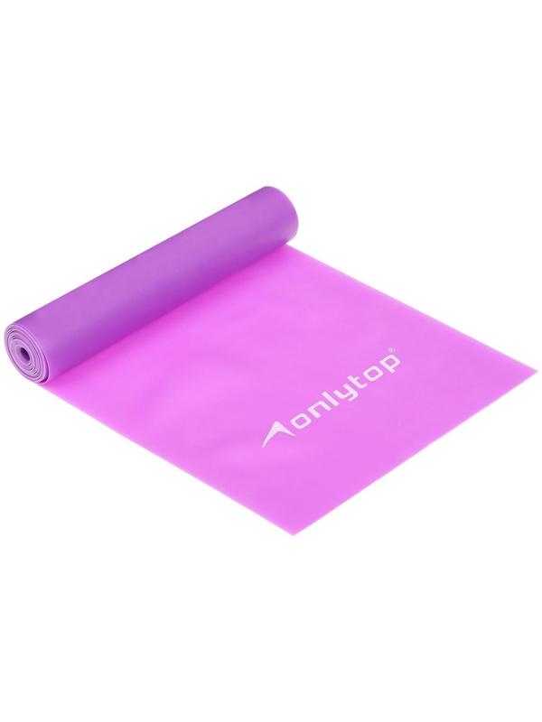 Эспандер ленточный для фитнеса, 150 х 15 х 0,04 см, нагрузка 10 кг, цвета МИКС