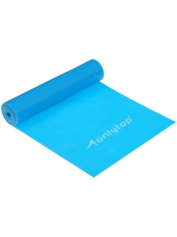 Эспандер ленточный для фитнеса, 150 х 15 х 0,04 см, нагрузка 10 кг, цвета МИКС