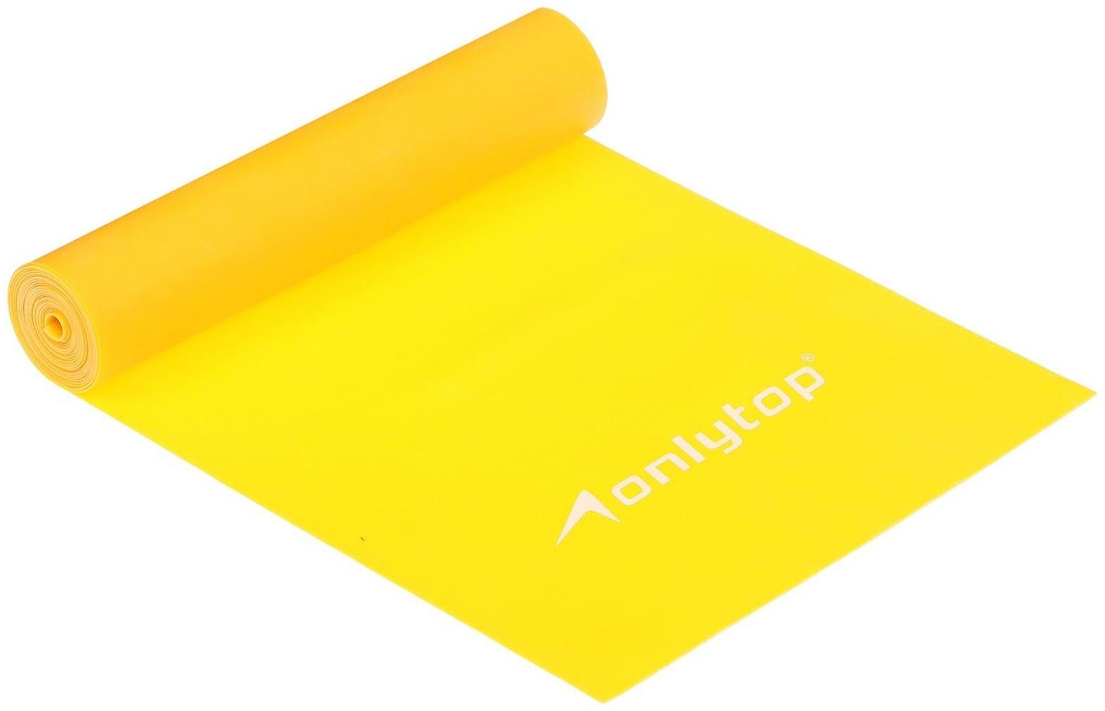 Эспандер ленточный для фитнеса, 150 х 15 х 0,05 см, цвета МИКС