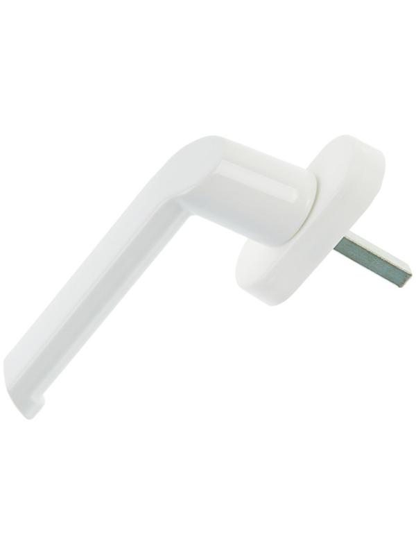 Ручка оконная Комфорт 02, металлическая, белая