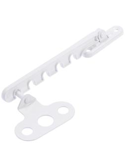 Ограничитель открывания металлический, белый