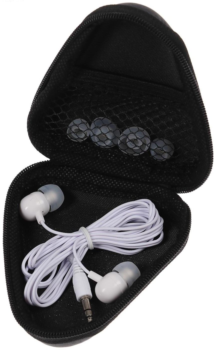 Футляр для наушников, треугольный 9х9х3 см, кожзам