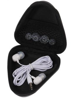 Футляр для наушников, треугольный 9х9х3 см, кожзам