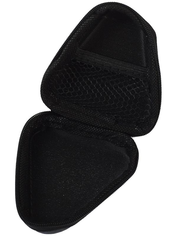 Футляр для наушников, треугольный 9х9х3 см, кожзам