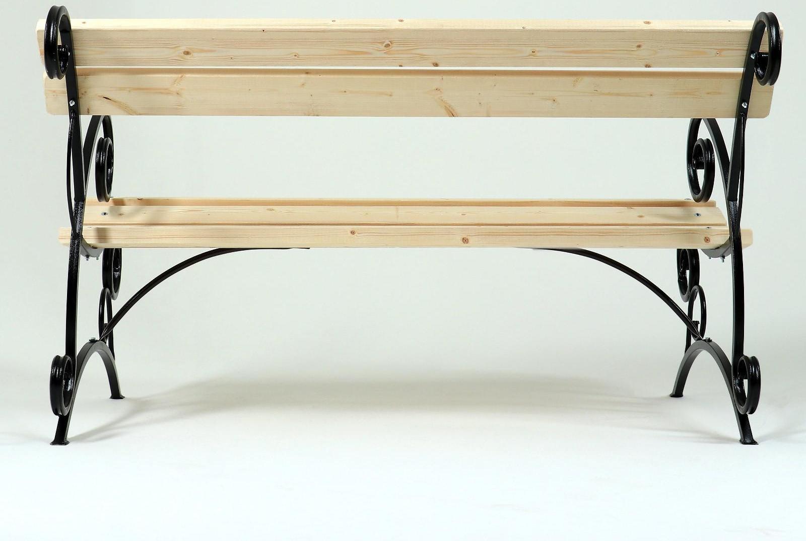 Скамейка со спинкой  