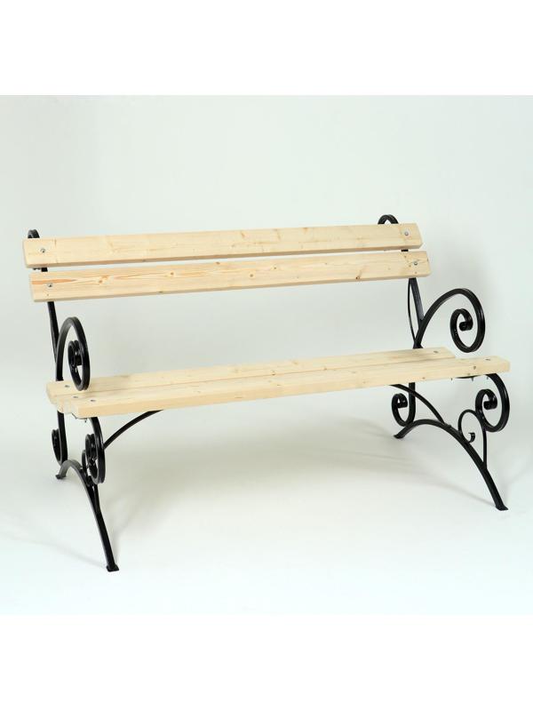 Скамейка со спинкой  