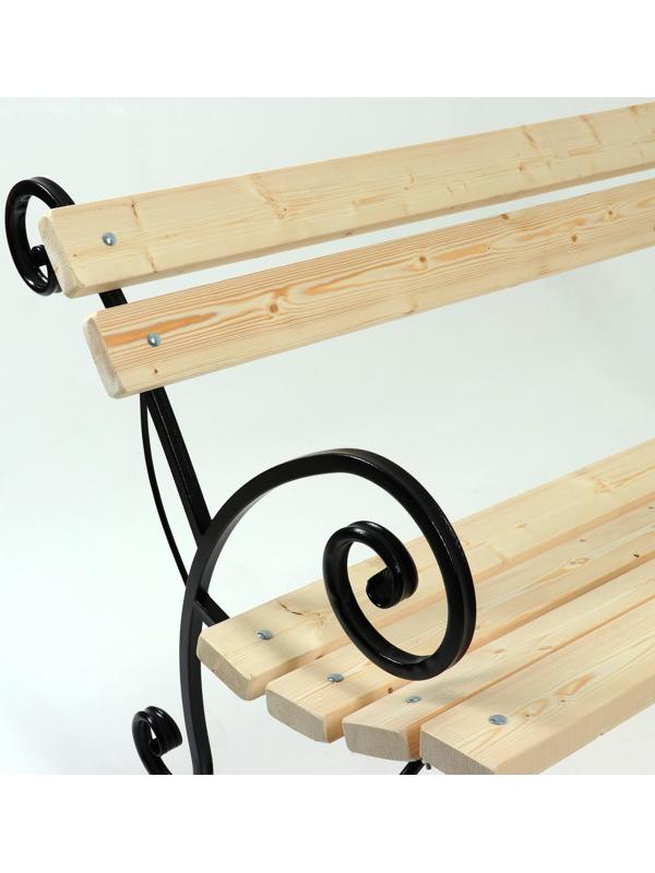 Скамейка со спинкой  