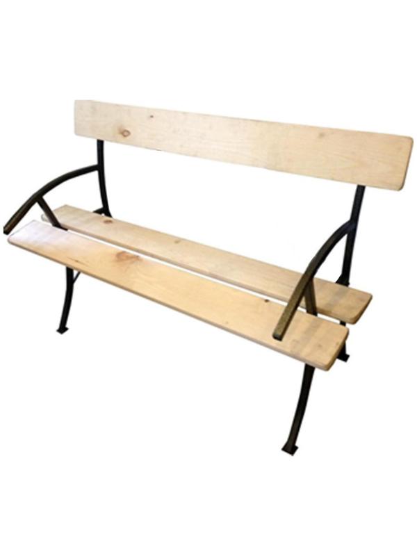 Скамейка со спинкой 