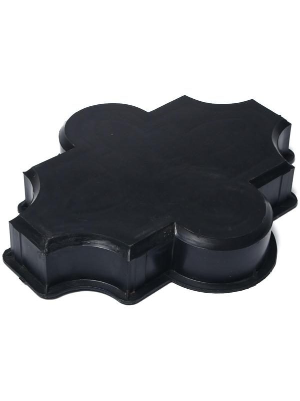 Форма для тротуарной плитки «Клевер», 26.7 × 21,8 × 4.5 см, узорный, Ф31016, 1 шт.