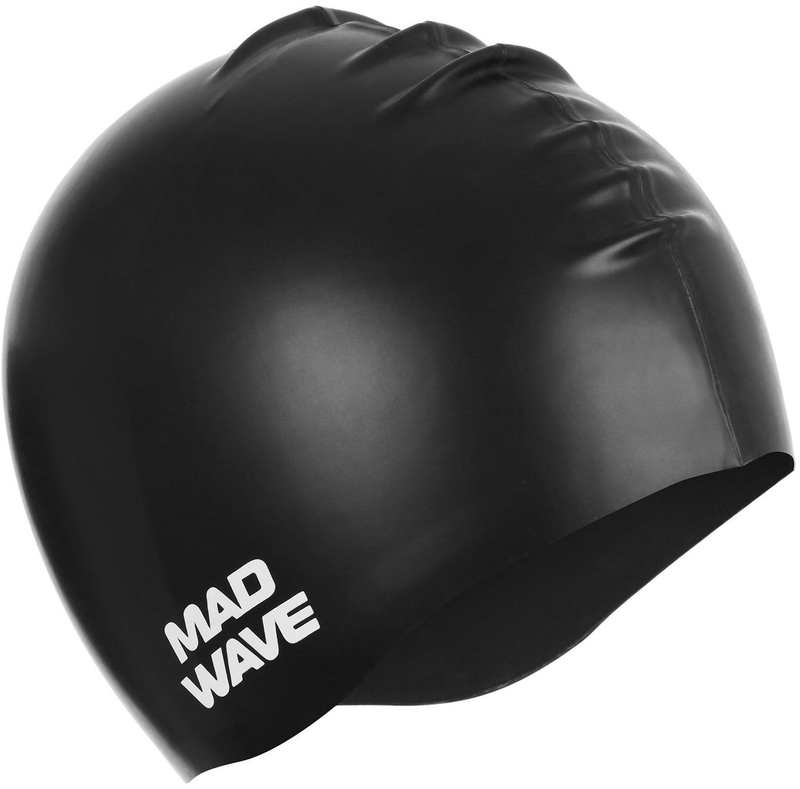 Силиконовая шапочка для плавания INTENSIVE, M0535 01 0 01W, цвет чёрный