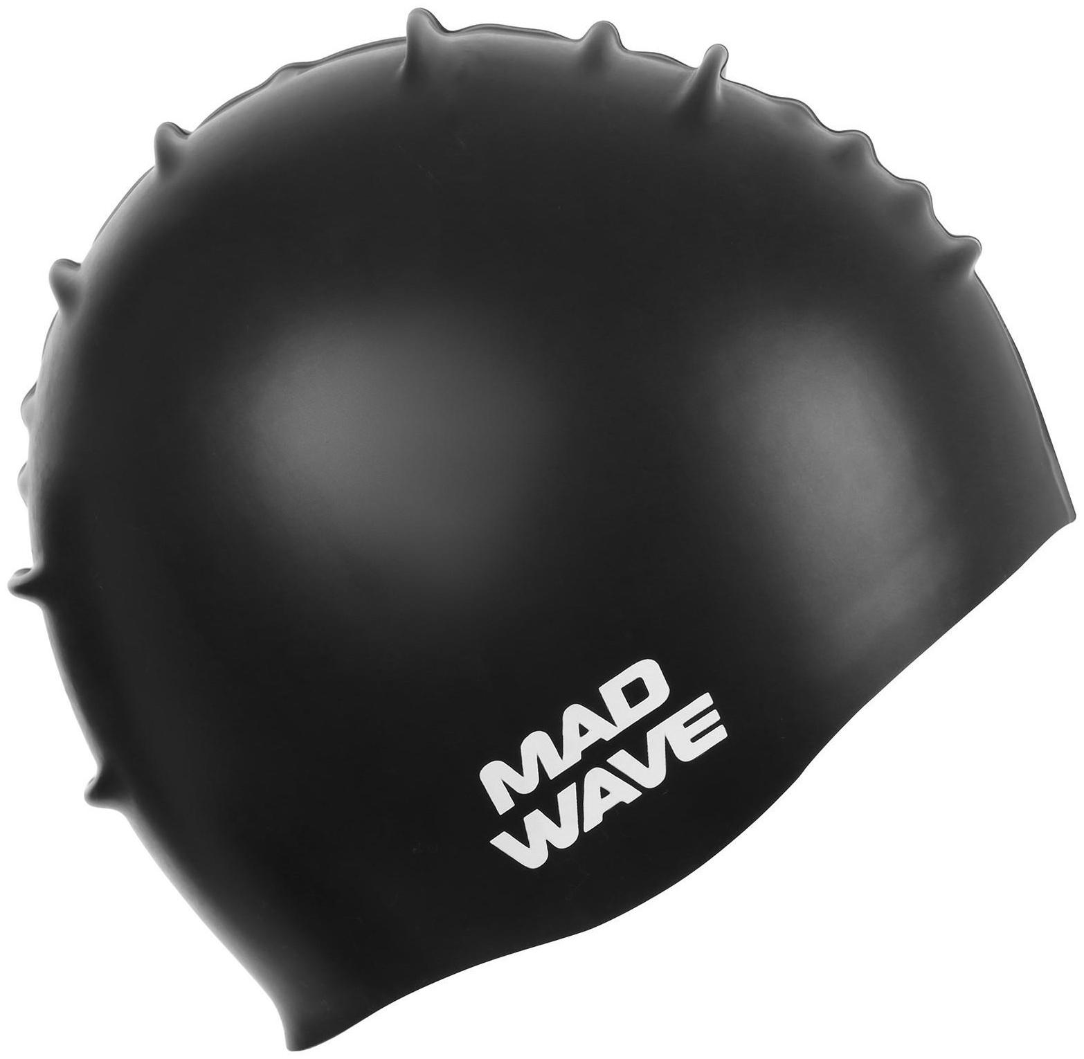 Силиконовая шапочка для плавания INTENSIVE, M0535 01 0 01W, цвет чёрный